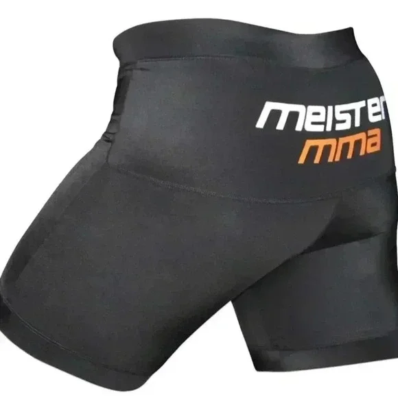 NWT Meister MMA fight workout gym shorts Black. Choose size - Picture 2 of 7